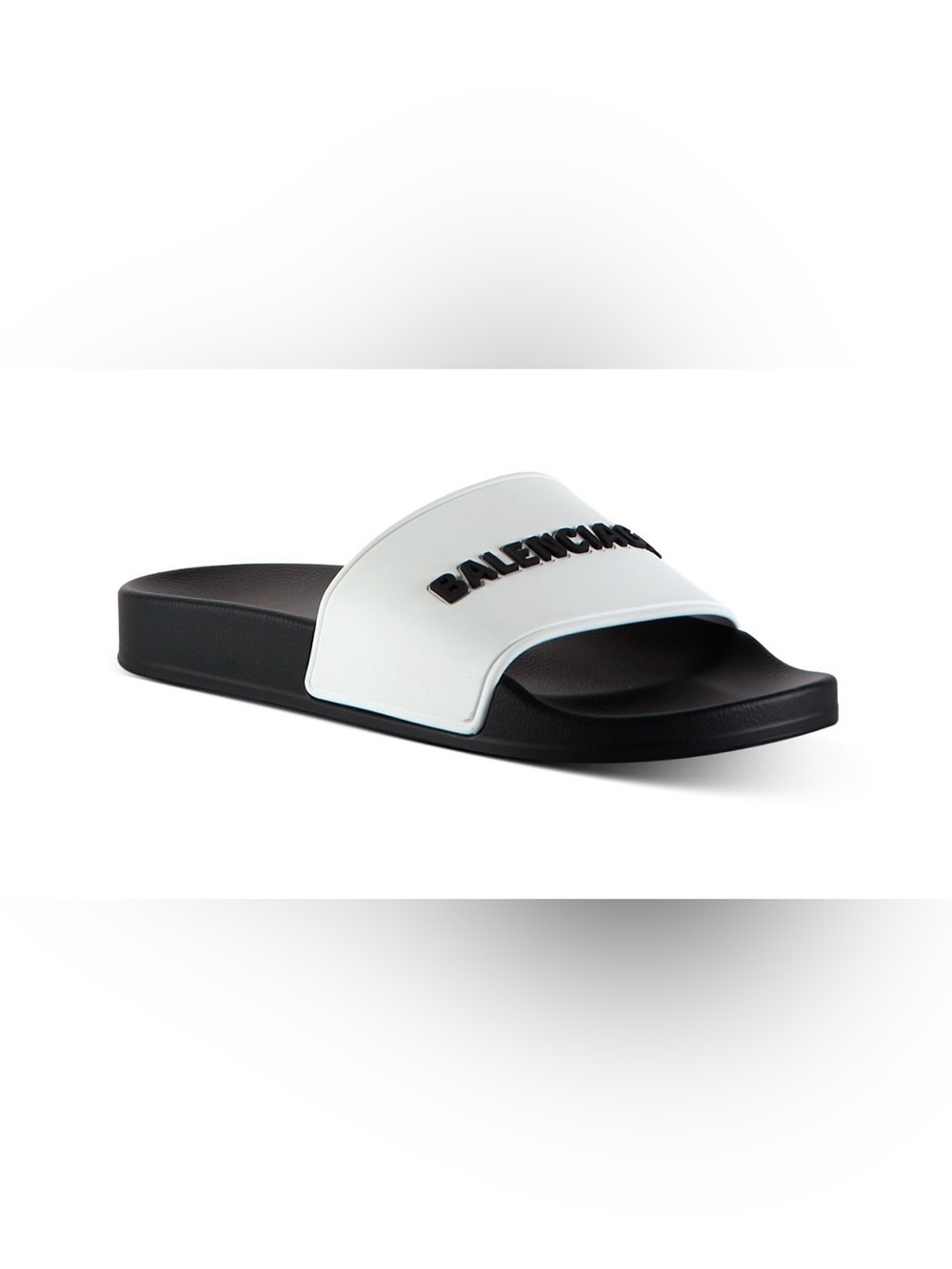 NEW BALENCIAGA Men’s Logo Slide Sandals